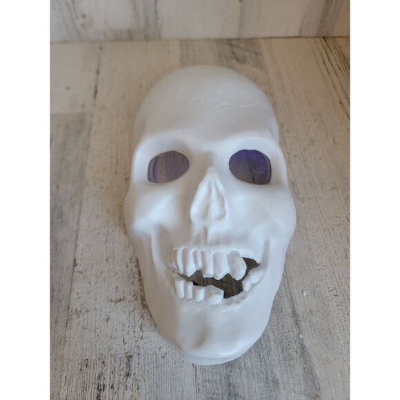 Unique skeleton seeing eye holographic mask Halloween costume - Picture 1 of 9